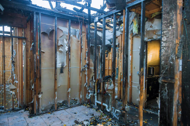 Professional Fire Damage Repair technician working in Ruidoso Downs, NM
